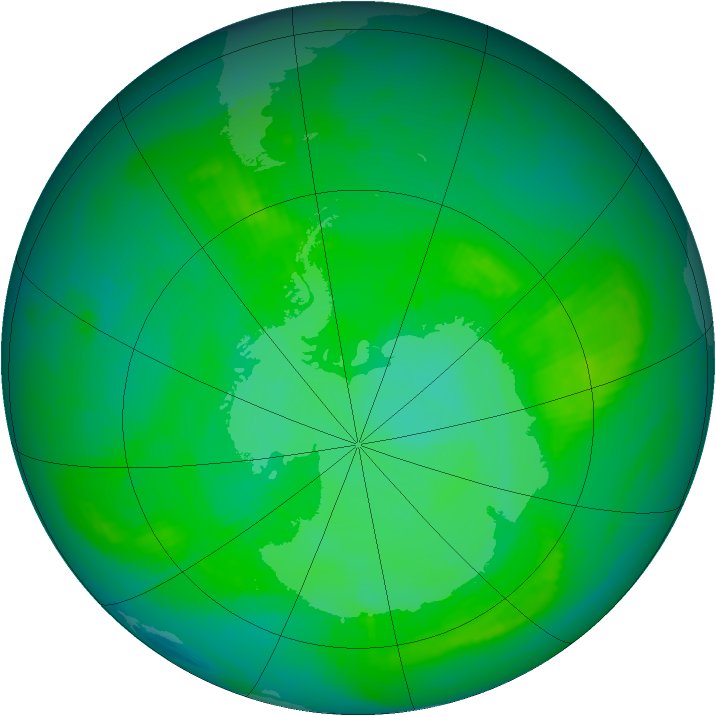 Ozone Map 1981-12-15